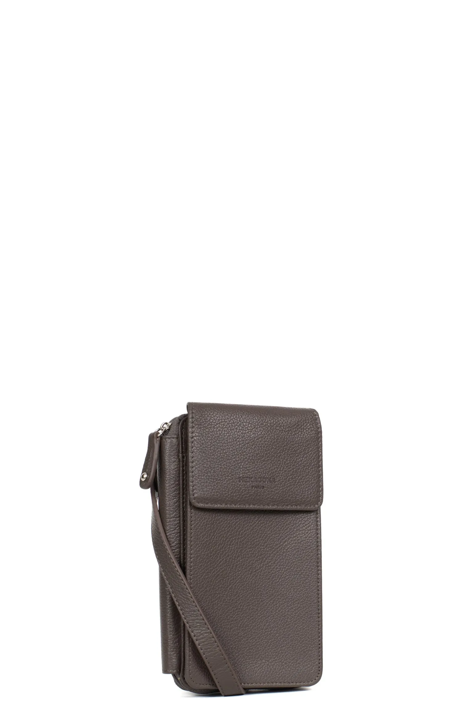 Pochette téléphone avec portefeuille - Cuir