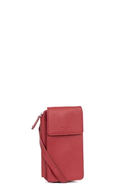 Pochette téléphone avec portefeuille - Cuir