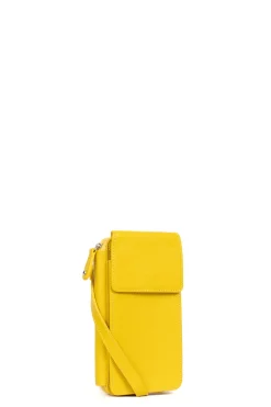 Pochette téléphone avec portefeuille - Cuir