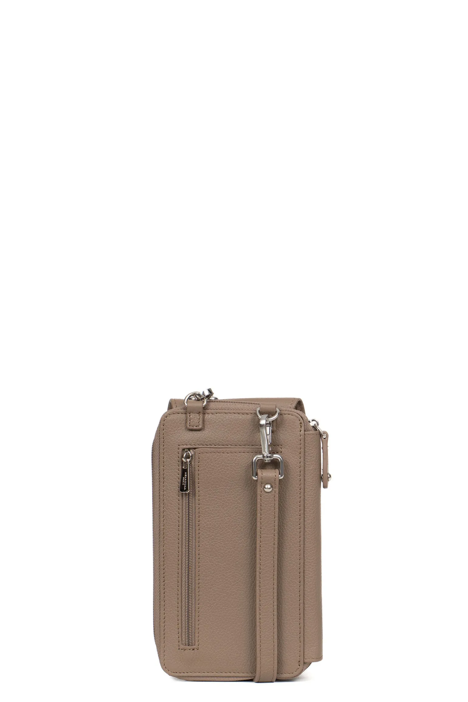 Pochette téléphone avec portefeuille - Cuir
