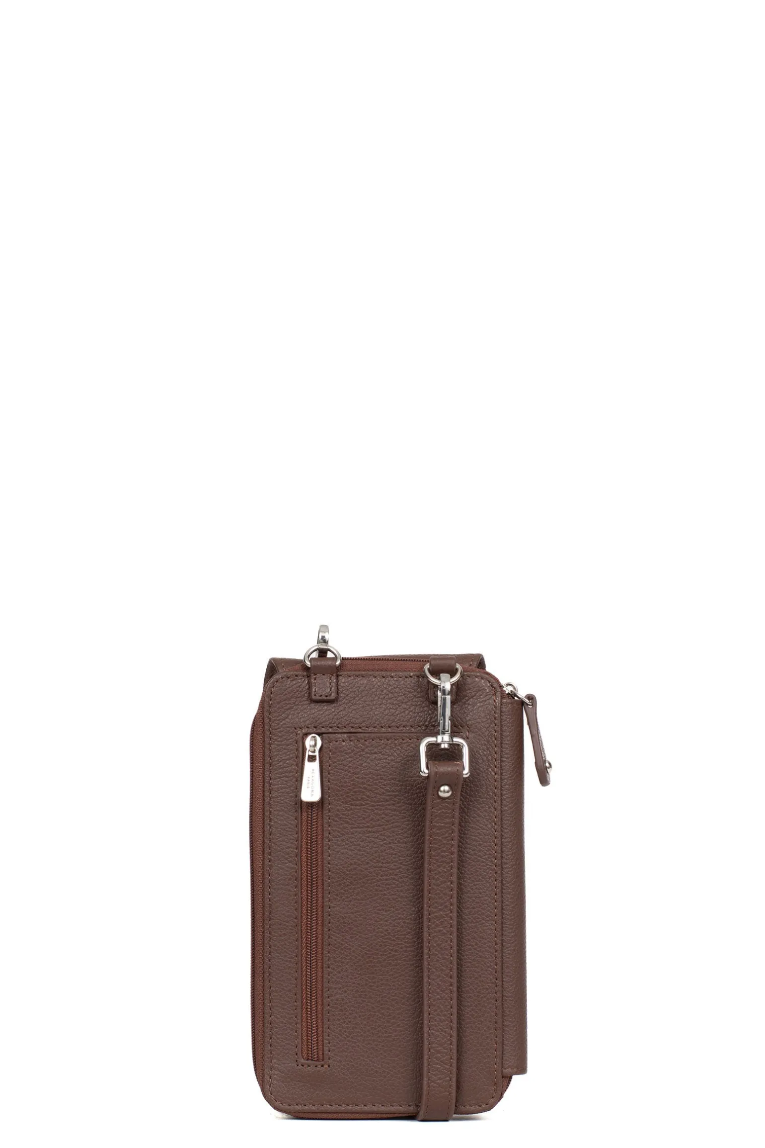 Pochette téléphone avec portefeuille - Cuir