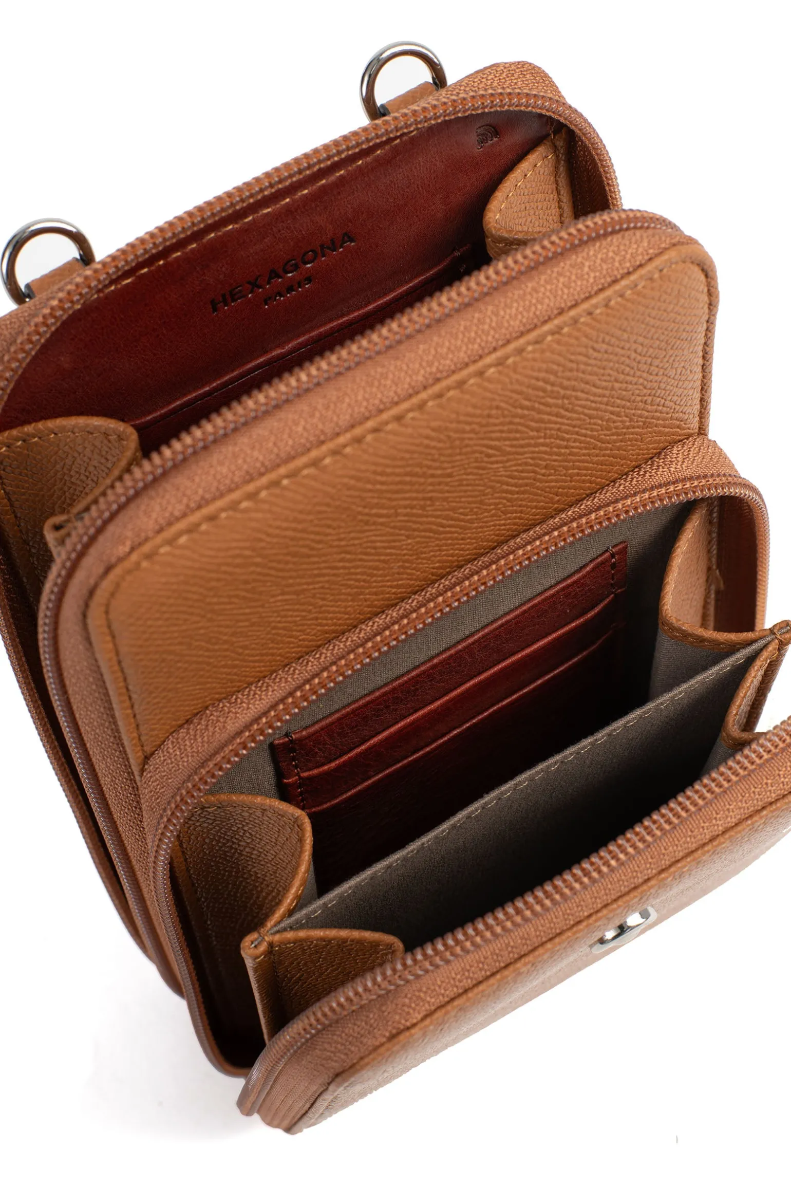 Pochette téléphone avec porte-cartes - Stop RFID