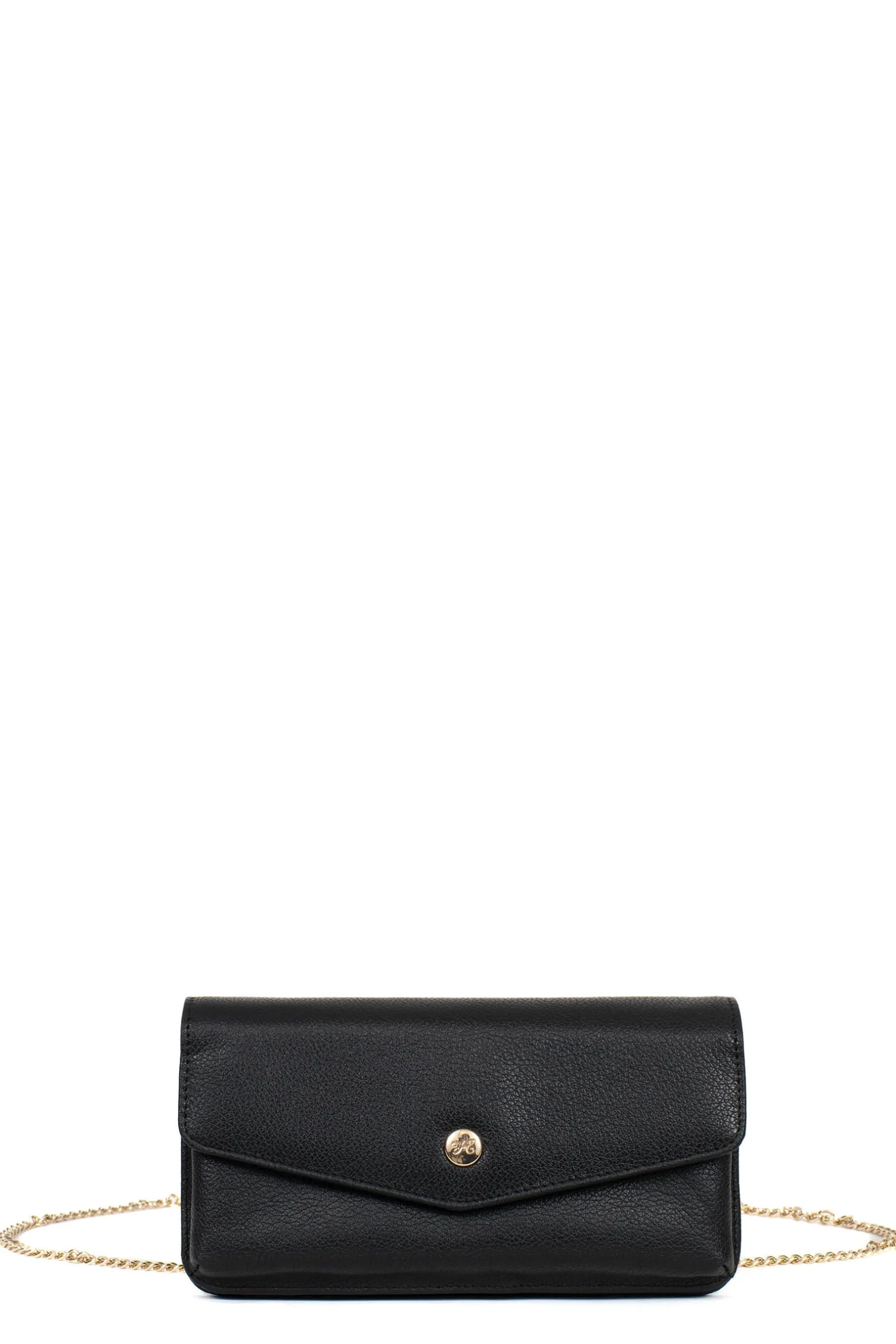 Pochette téléphone avec portefeuille - 1 volet - Stop RFID - Cuir