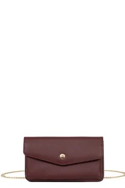 Pochette téléphone avec portefeuille - 1 volet - Stop RFID - Cuir