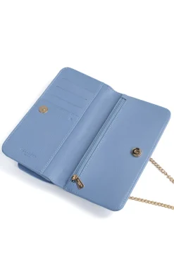 Pochette téléphone avec portefeuille - 1 volet - Stop RFID - Cuir