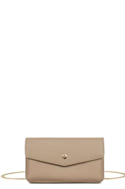 Pochette téléphone avec portefeuille - 1 volet - Stop RFID - Cuir