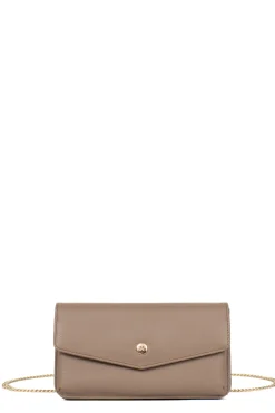 Pochette téléphone avec portefeuille - 1 volet - Stop RFID - Cuir