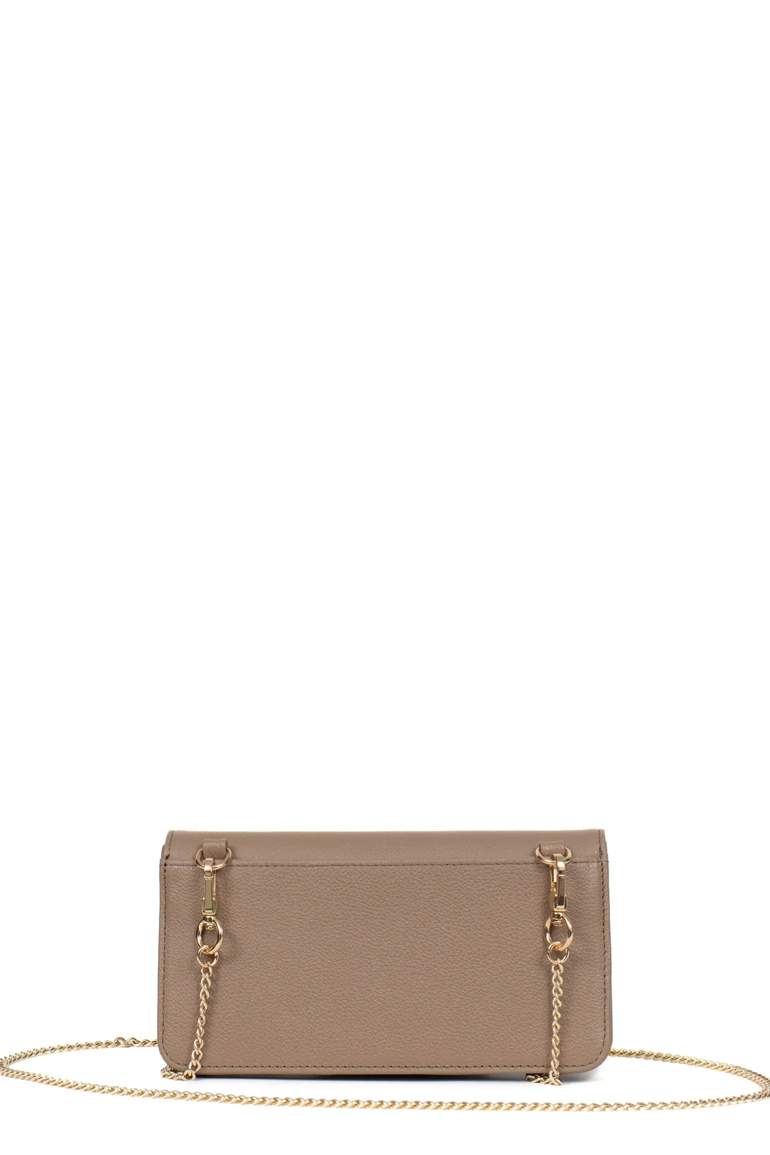 Pochette téléphone avec portefeuille - 1 volet - Stop RFID - Cuir