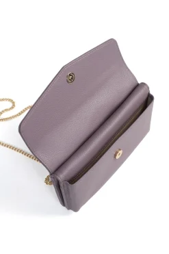 Pochette téléphone avec portefeuille - 1 volet - Stop RFID - Cuir