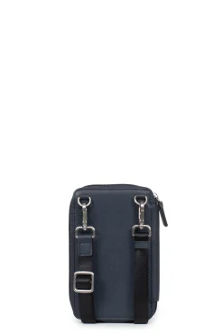 Pochette téléphone avec portefeuille - Stop RFID - Cuir