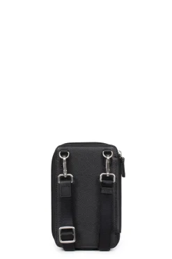 Pochette téléphone avec portefeuille - Stop RFID - Cuir