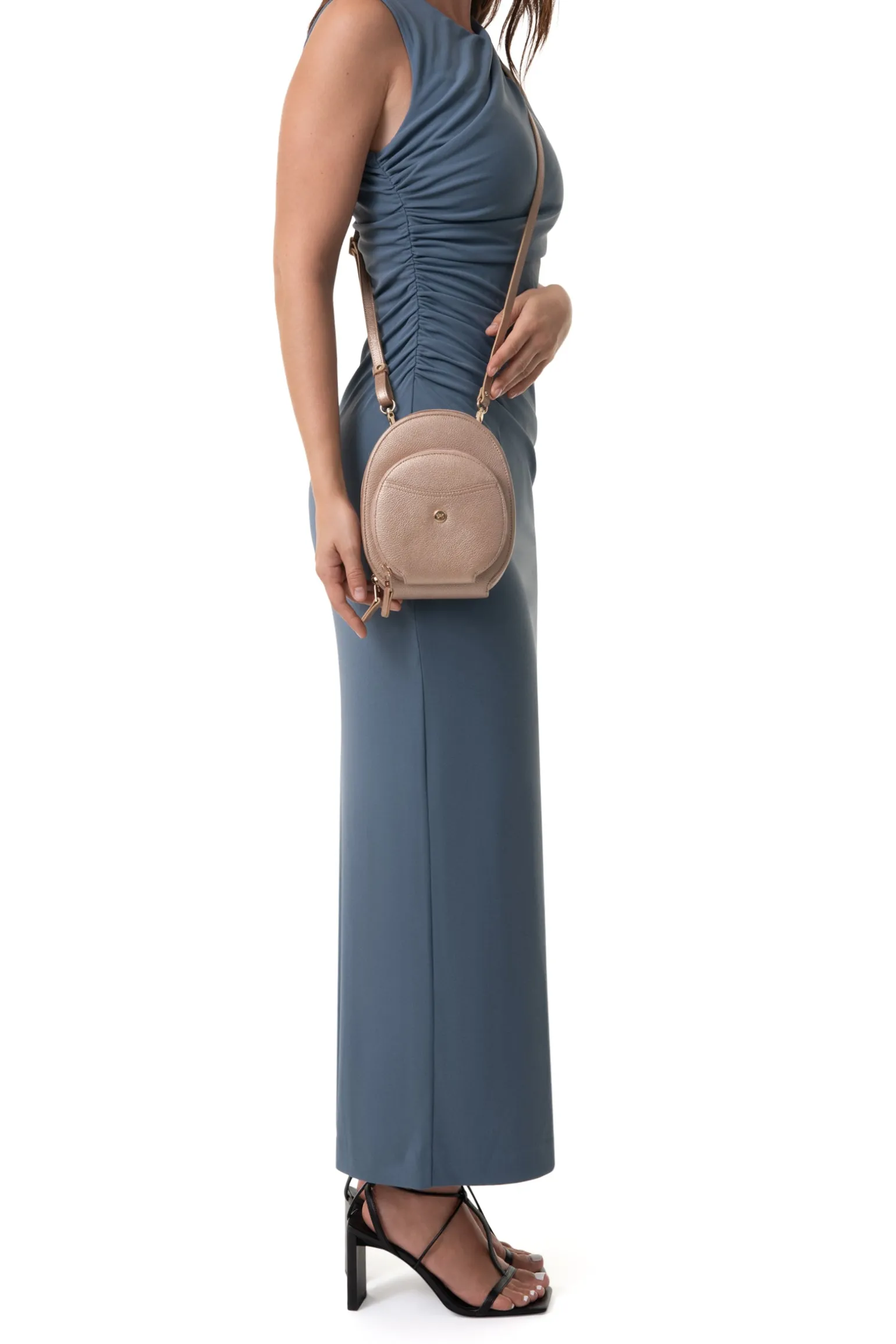 Pochette téléphone avec porte-cartes - Stop RFID - Cuir