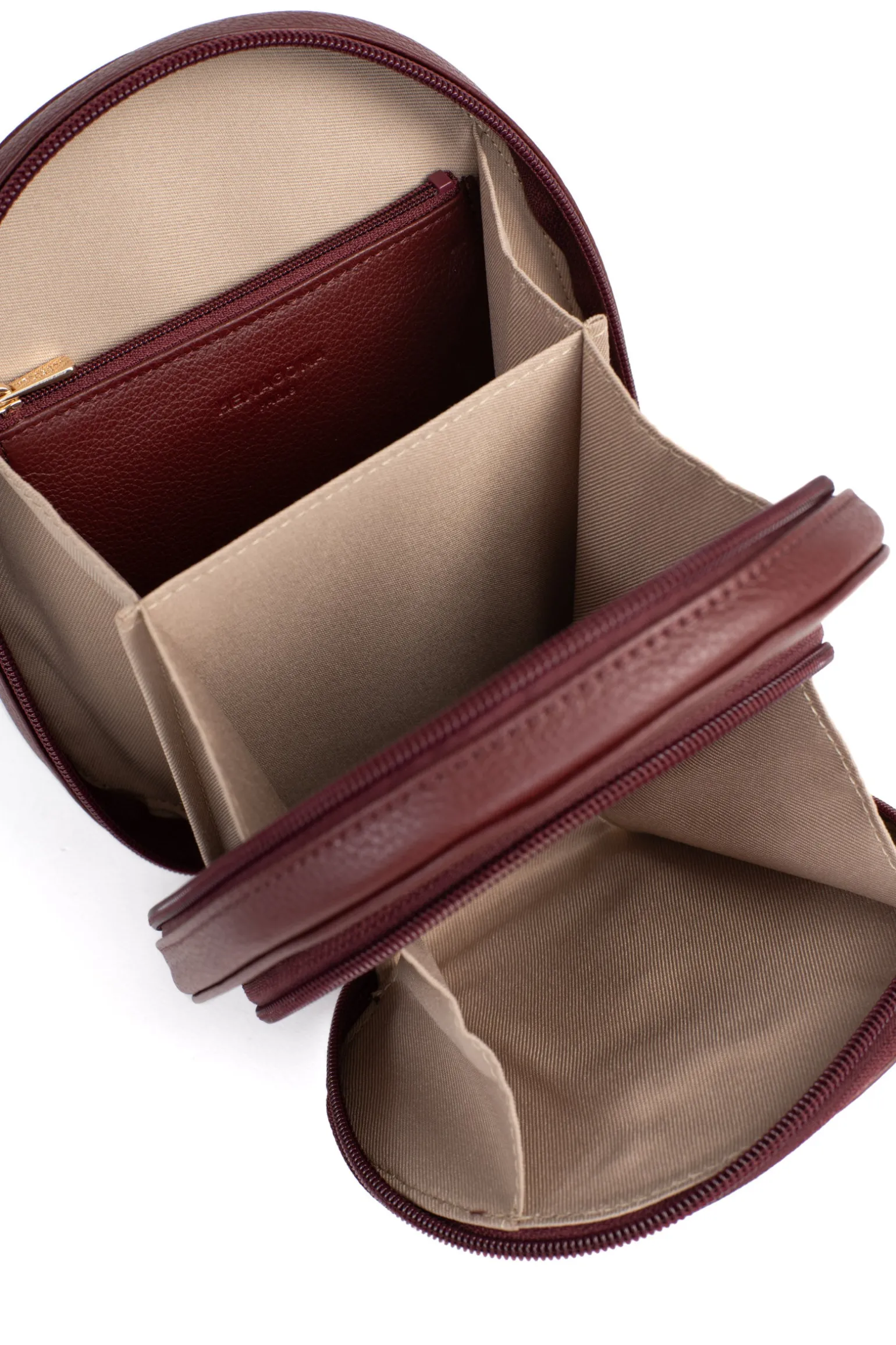 Pochette téléphone avec porte-cartes - Stop RFID - Cuir