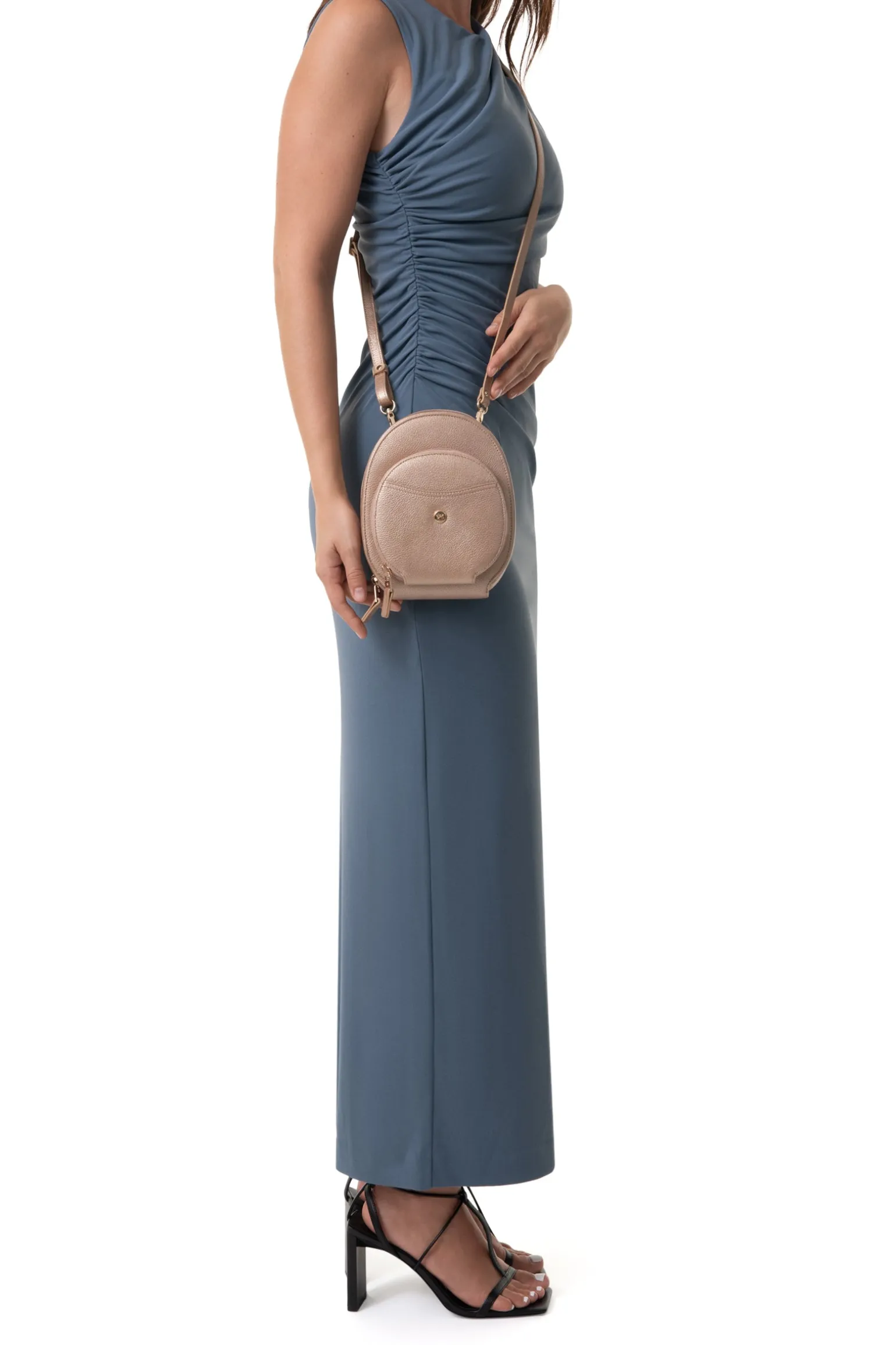 Pochette téléphone avec porte-cartes - Stop RFID - Cuir