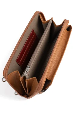 Pochette téléphone avec portefeuille - Stop RFID