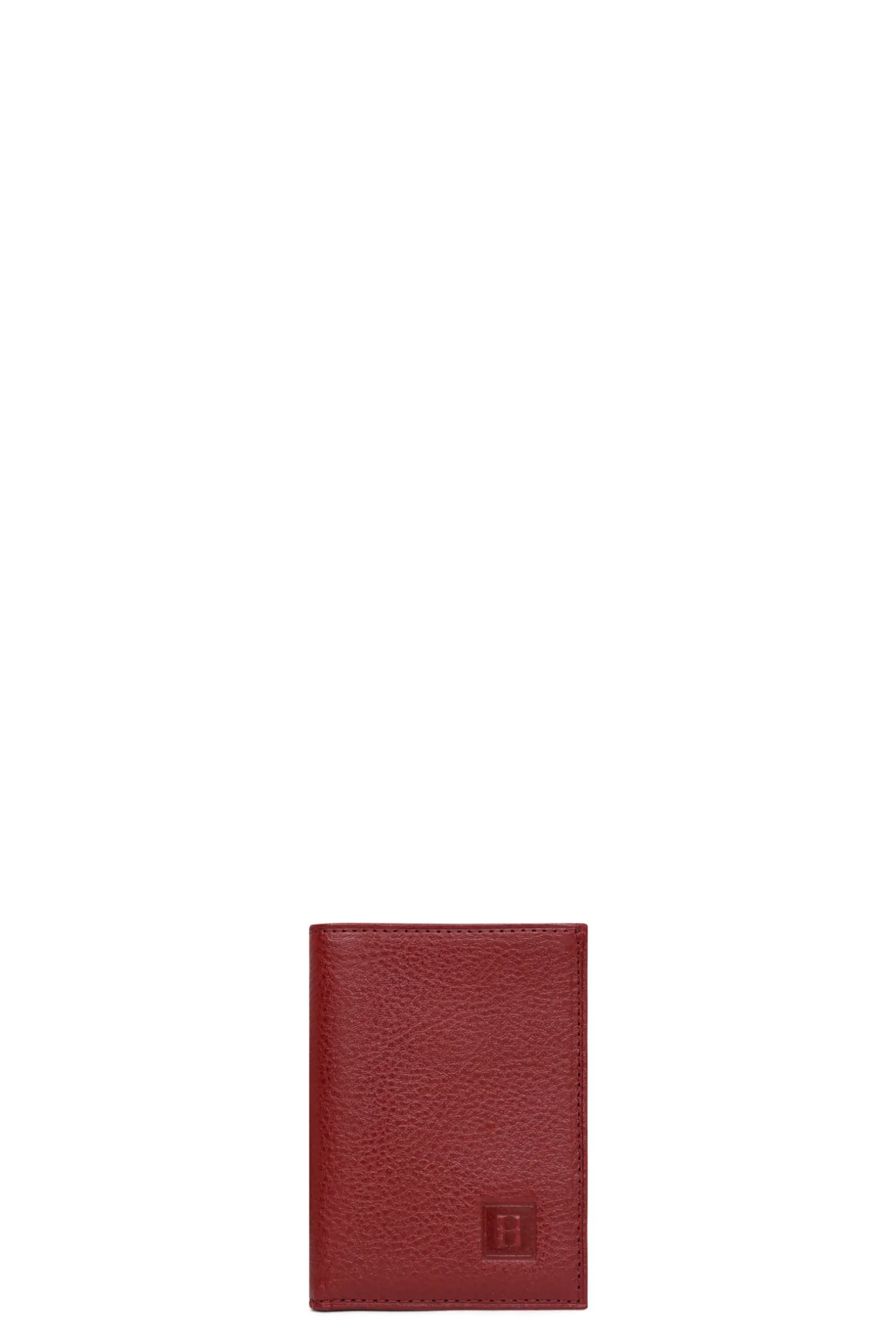 Porte-cartes - 1 volet - Cuir