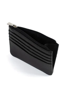 Porte-cartes - 1 volet - Cuir