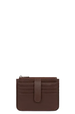 Porte-cartes - 1 volet - Cuir