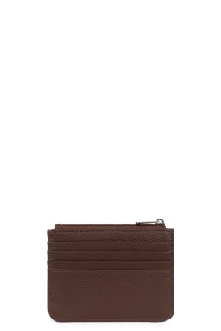 Porte-cartes - 1 volet - Cuir