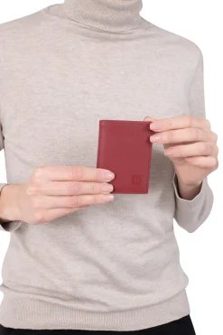 Porte-cartes - 1 volet - Cuir
