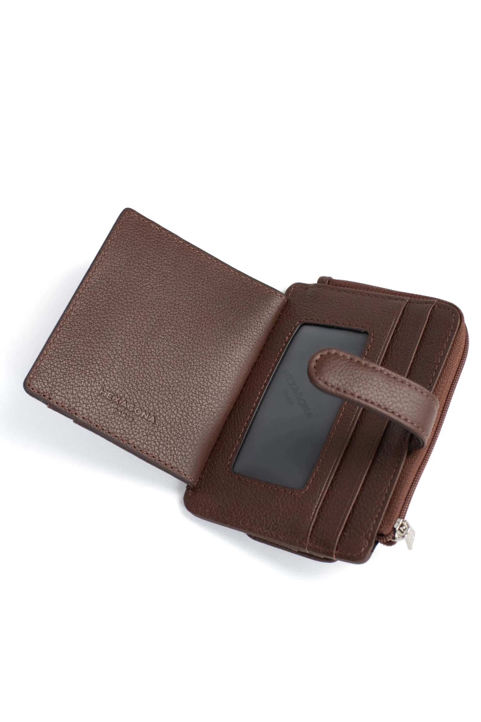 Porte-cartes - 1 volet - Cuir
