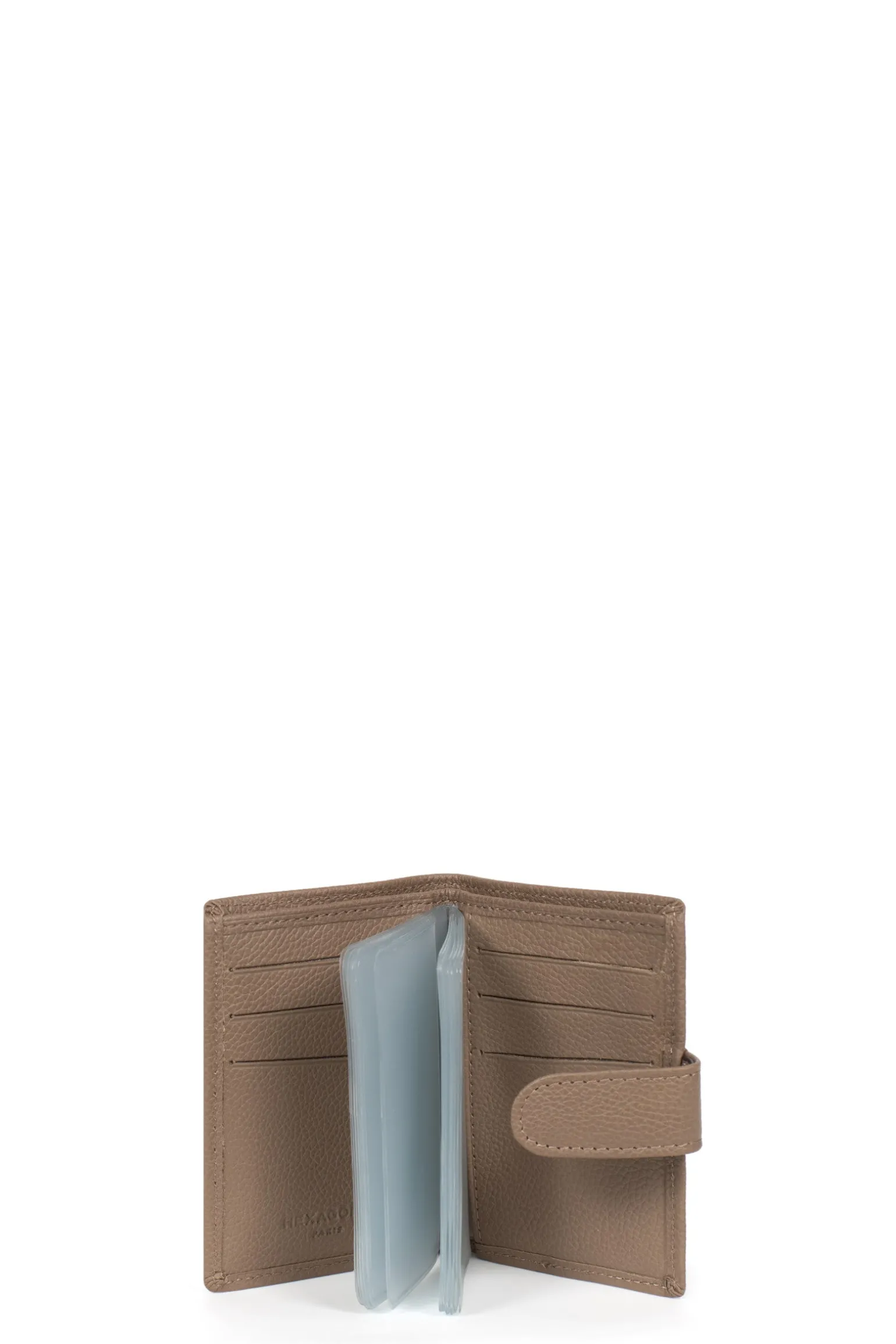 Porte-cartes - 1 volet - Cuir