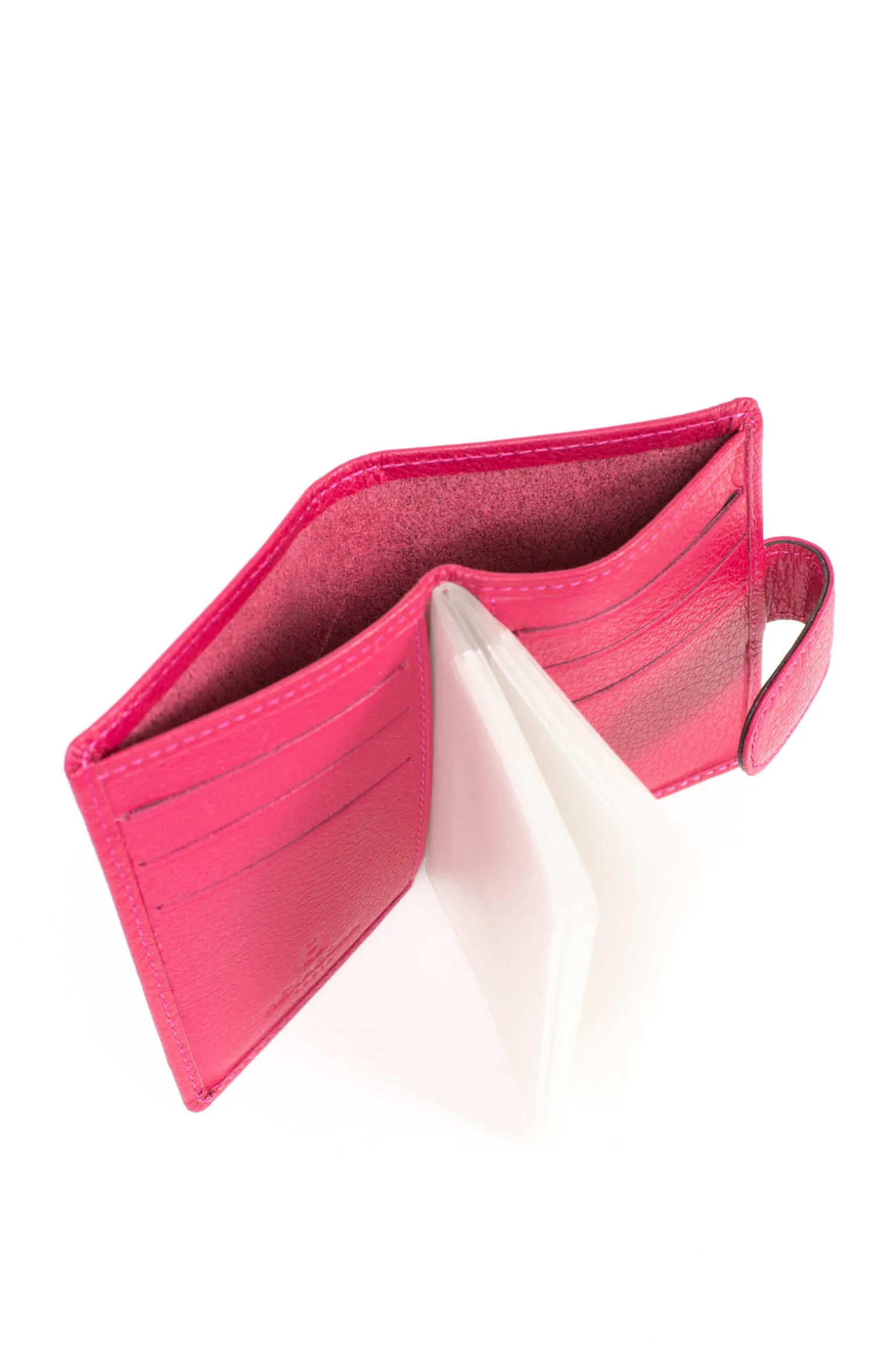 Porte-cartes - 1 volet - Cuir