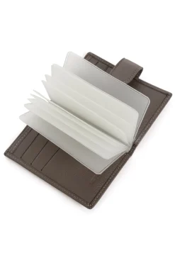 Porte-cartes - 1 volet - Cuir