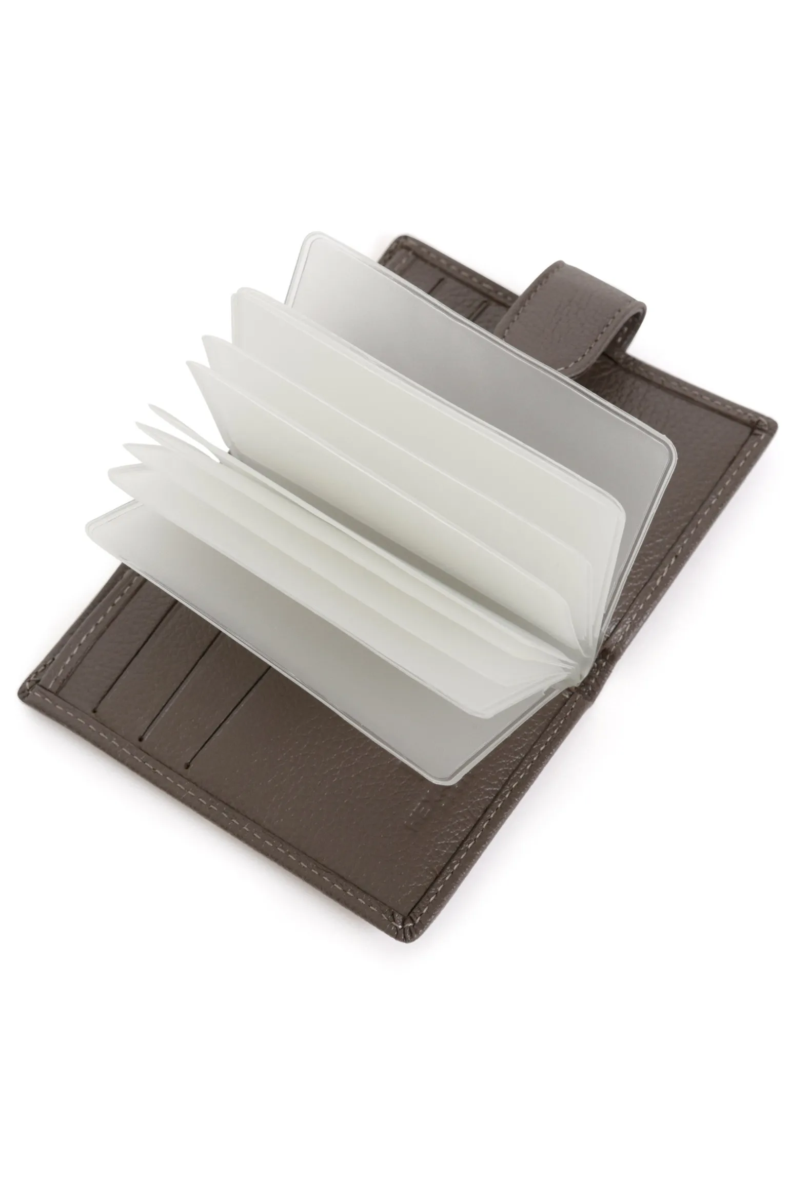 Porte-cartes - 1 volet - Cuir