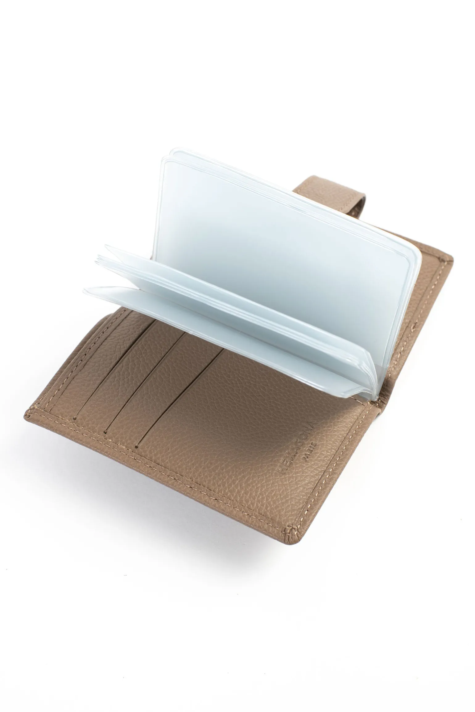 Porte-cartes - 1 volet - Cuir