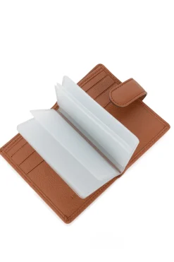 Porte-cartes - 1 volet - Cuir