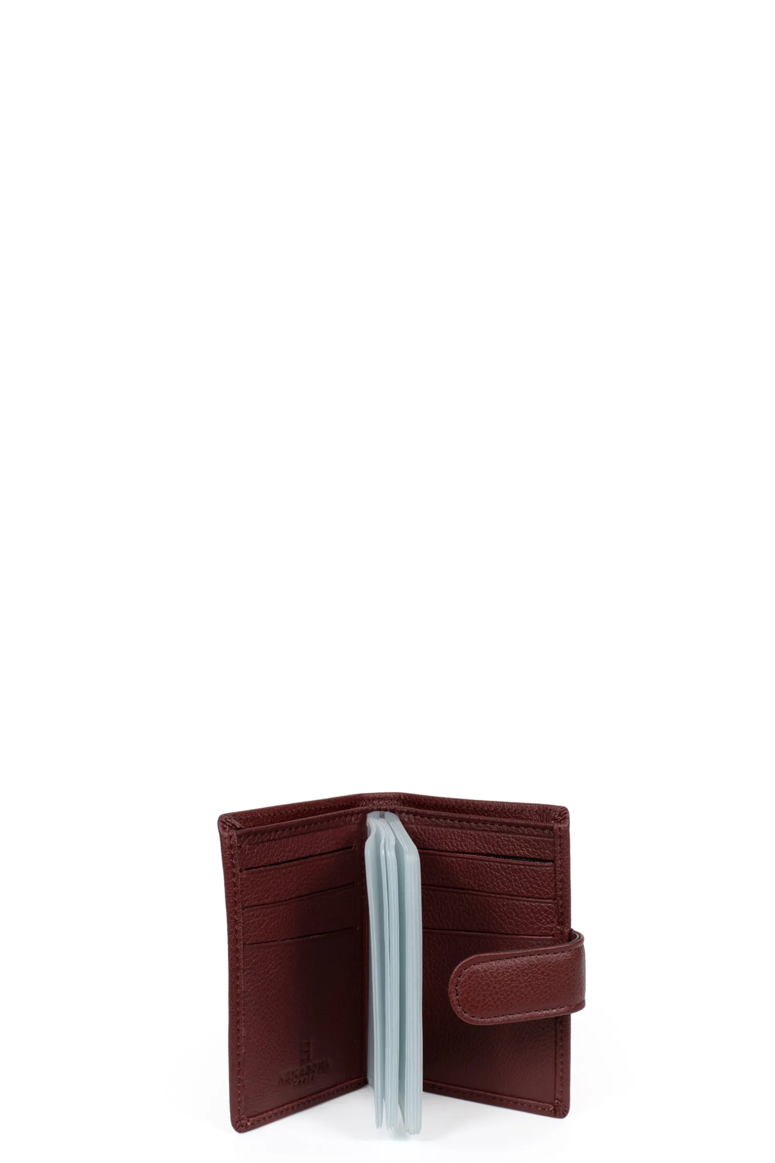 Porte-cartes - 1 volet - Cuir