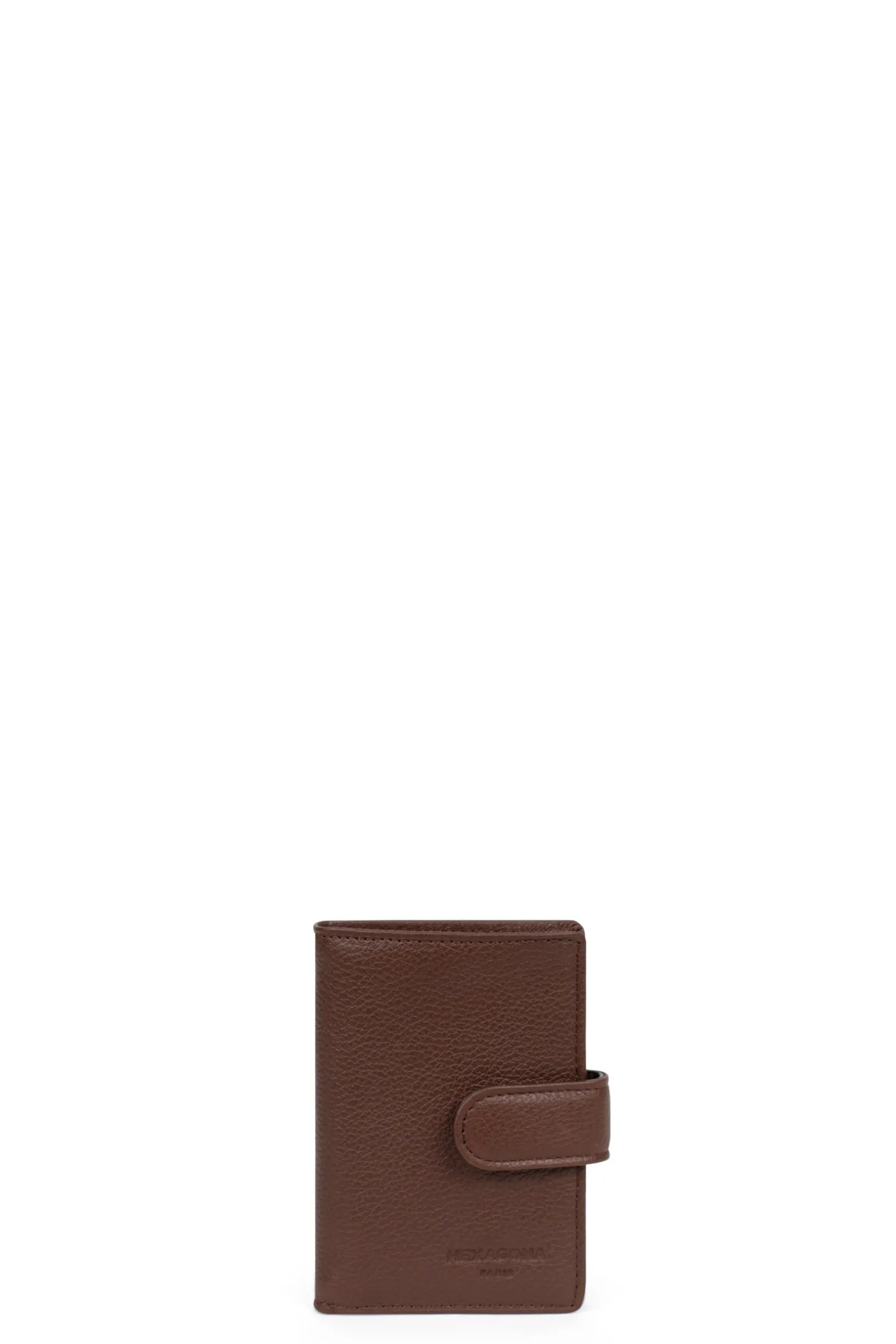 Porte-cartes - 1 volet - Cuir