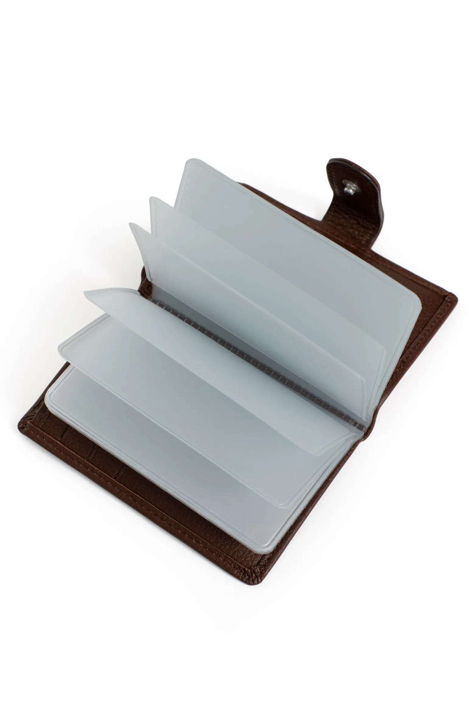 Porte-cartes - 1 volet - Cuir