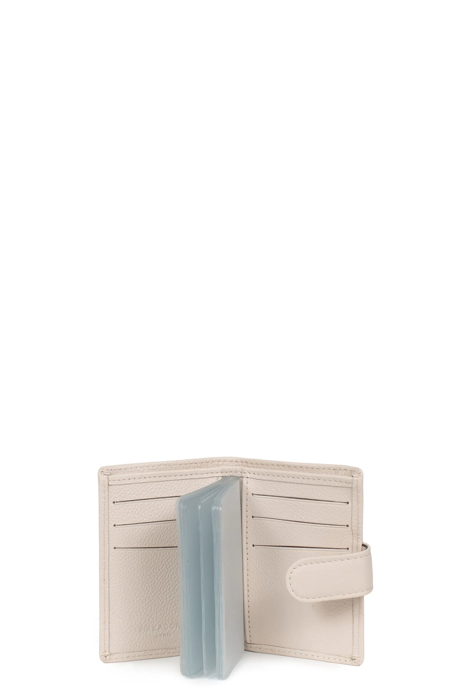 Porte-cartes - 1 volet - Cuir