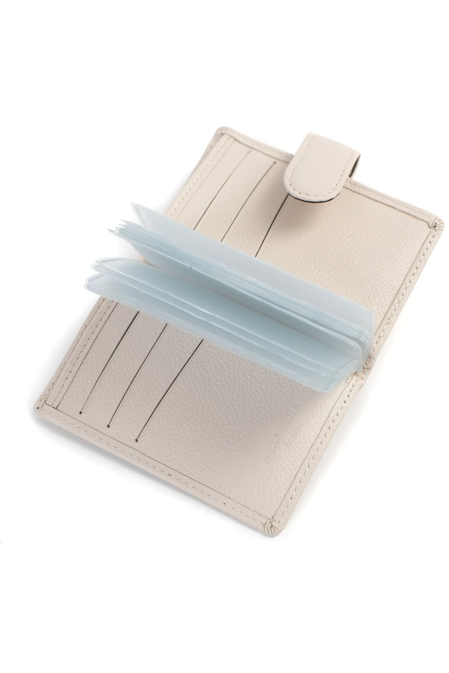 Porte-cartes - 1 volet - Cuir