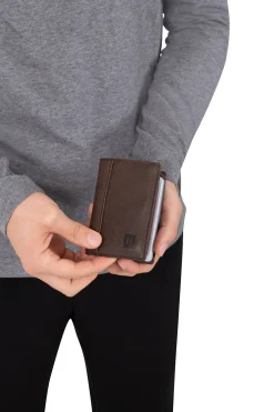 Porte-cartes - 1 volet - Cuir