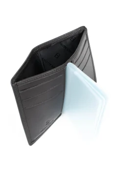 Porte-cartes - 1 volet - Stop RFID - Cuir