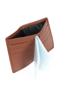 Porte-cartes - 1 volet - Stop RFID - Cuir