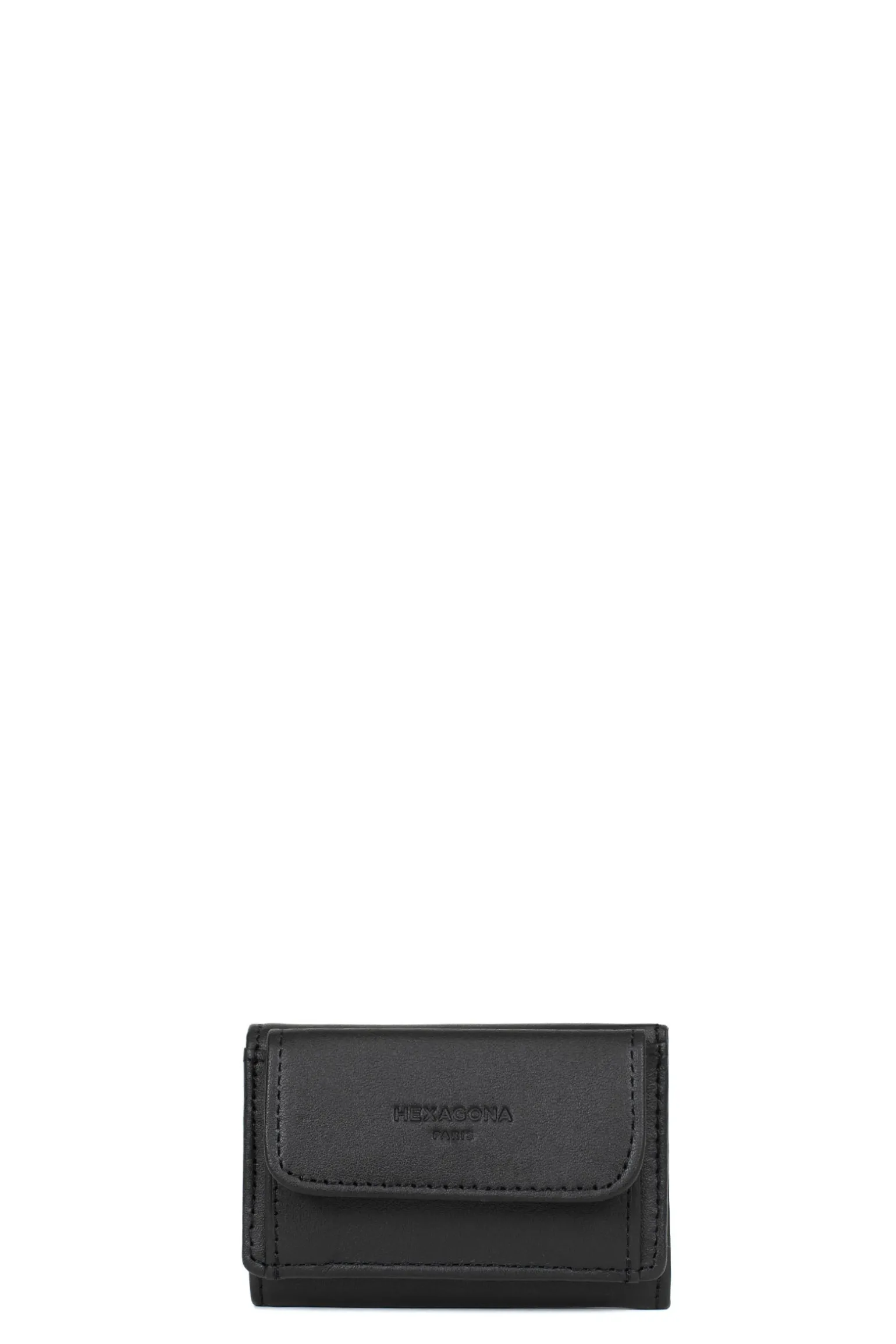 Porte-cartes - 2 volets - Stop RFID - Cuir
