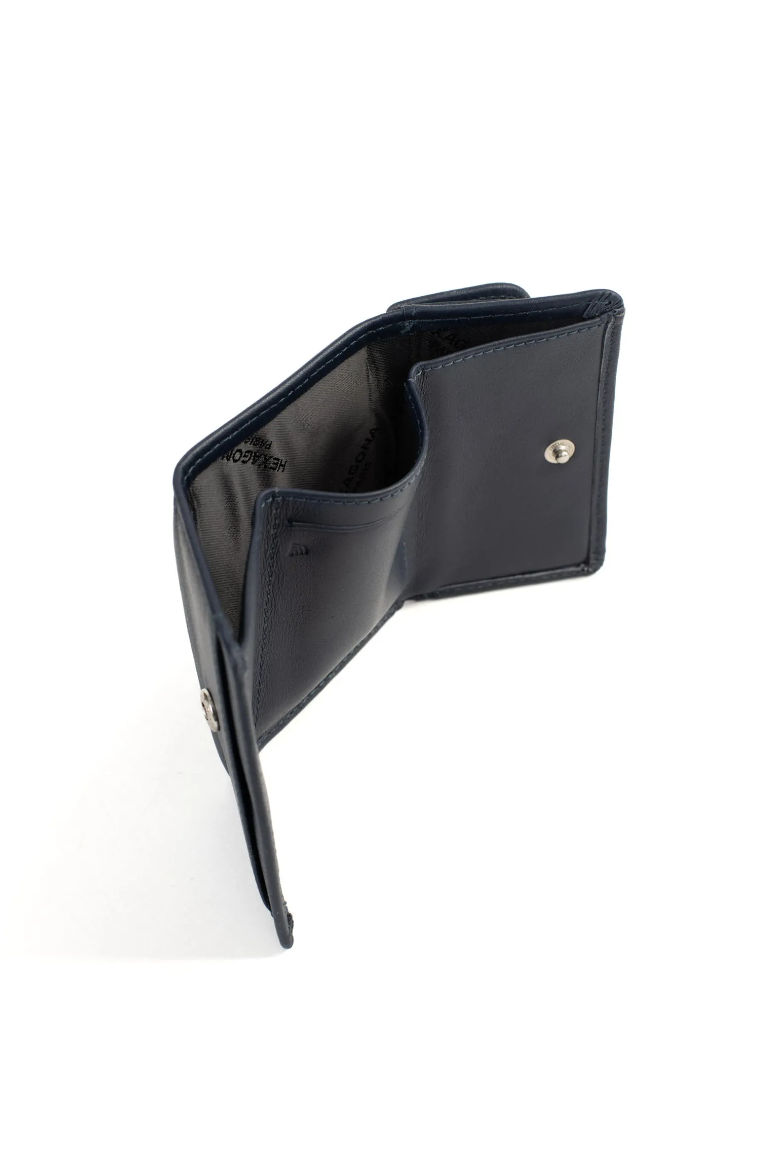 Porte-cartes - 2 volets - Stop RFID - Cuir