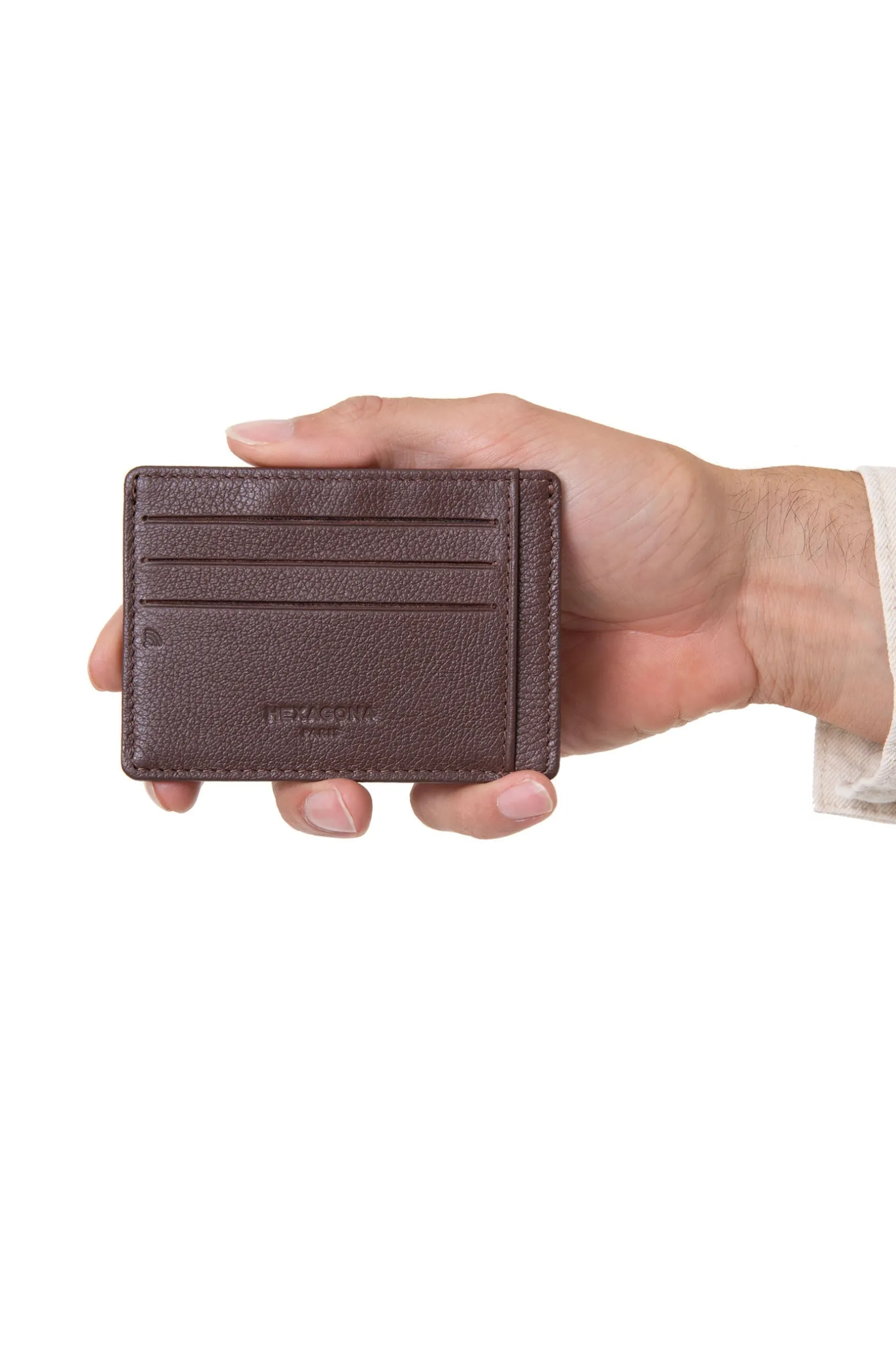 Porte-cartes - Stop RFID - Cuir