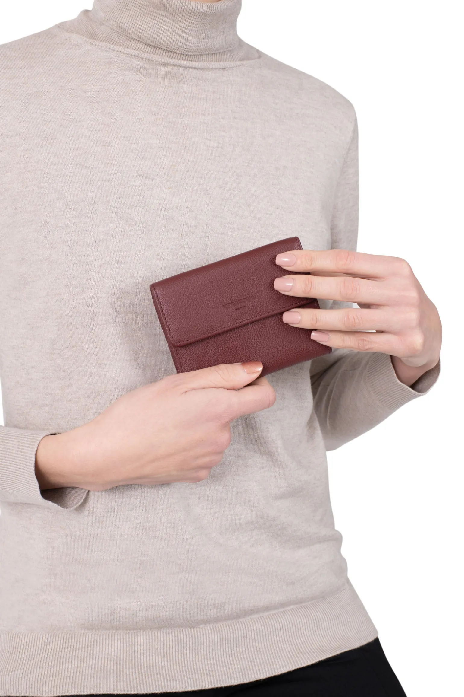 Portefeuille - 1 volet - Cuir