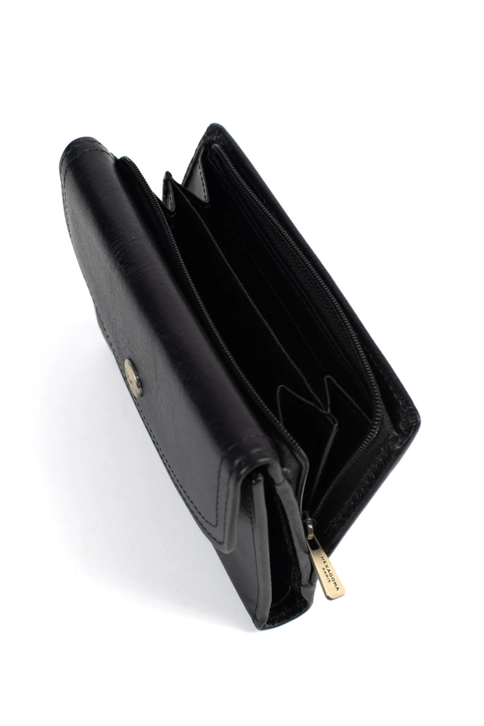 Portefeuille - 1 volet - Stop RFID - Cuir
