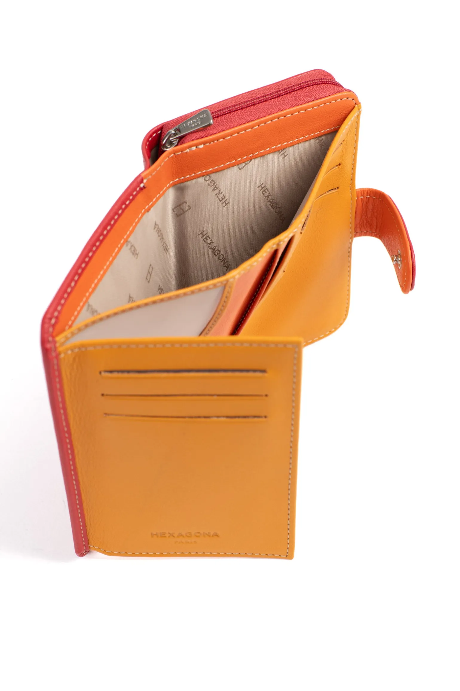 Portefeuille - 2 volets - Cuir