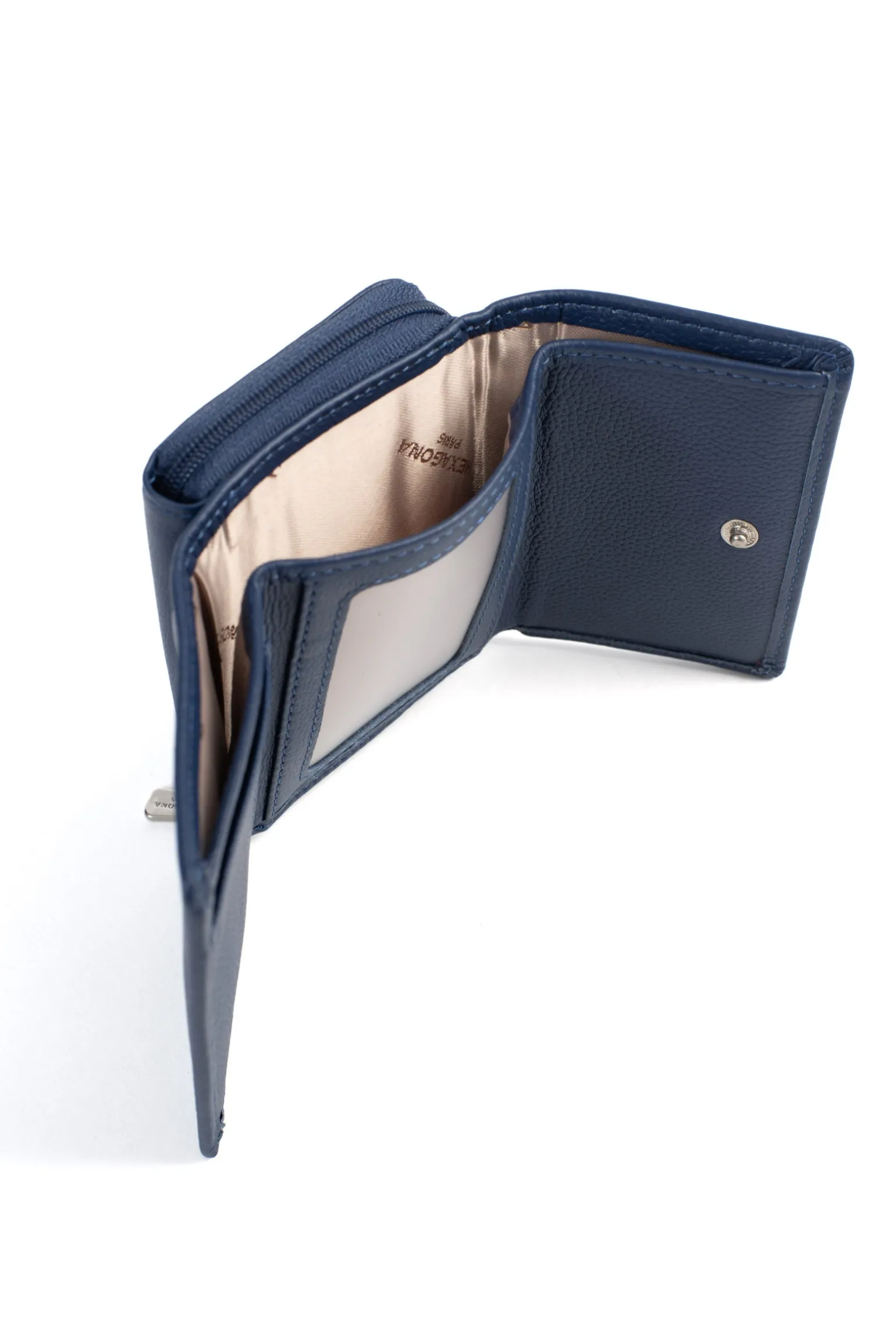 Portefeuille - 2 volets - Stop RFID - Cuir
