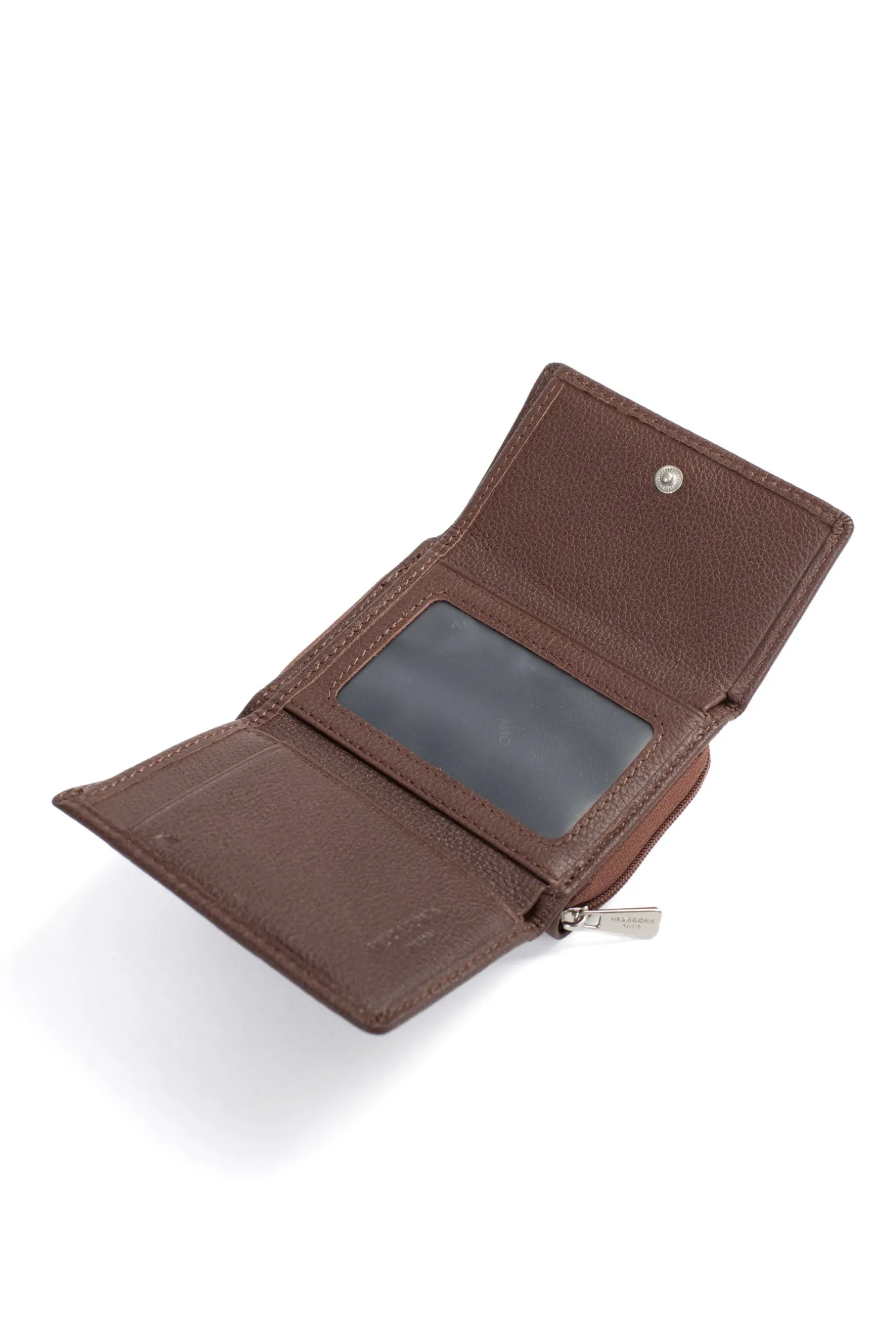 Portefeuille - 2 volets - Stop RFID - Cuir