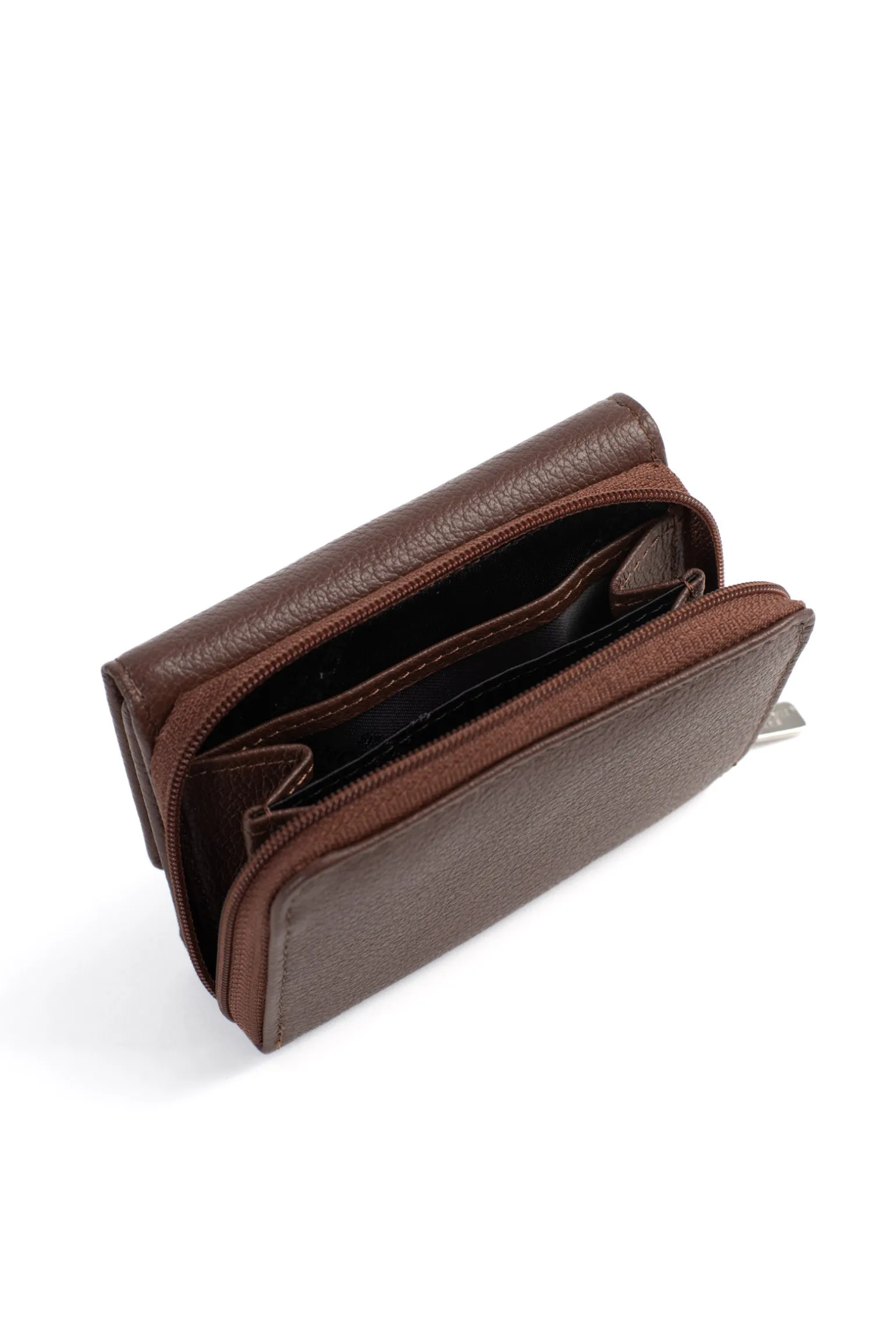 Portefeuille - 2 volets - Stop RFID - Cuir
