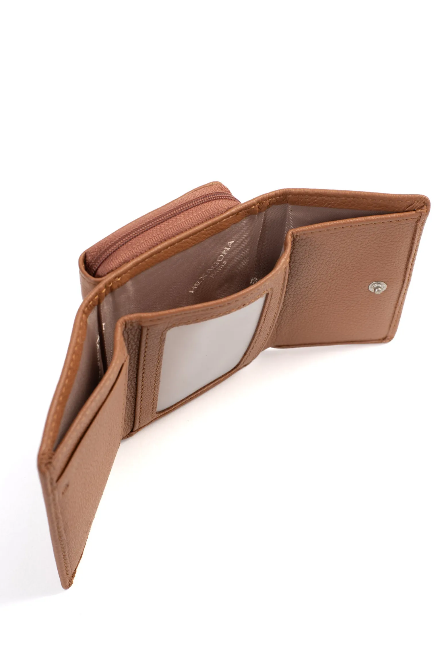 Portefeuille - 2 volets - Stop RFID - Cuir