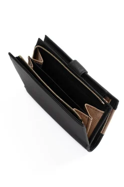 Portefeuille - 2 volets - Stop RFID - Cuir